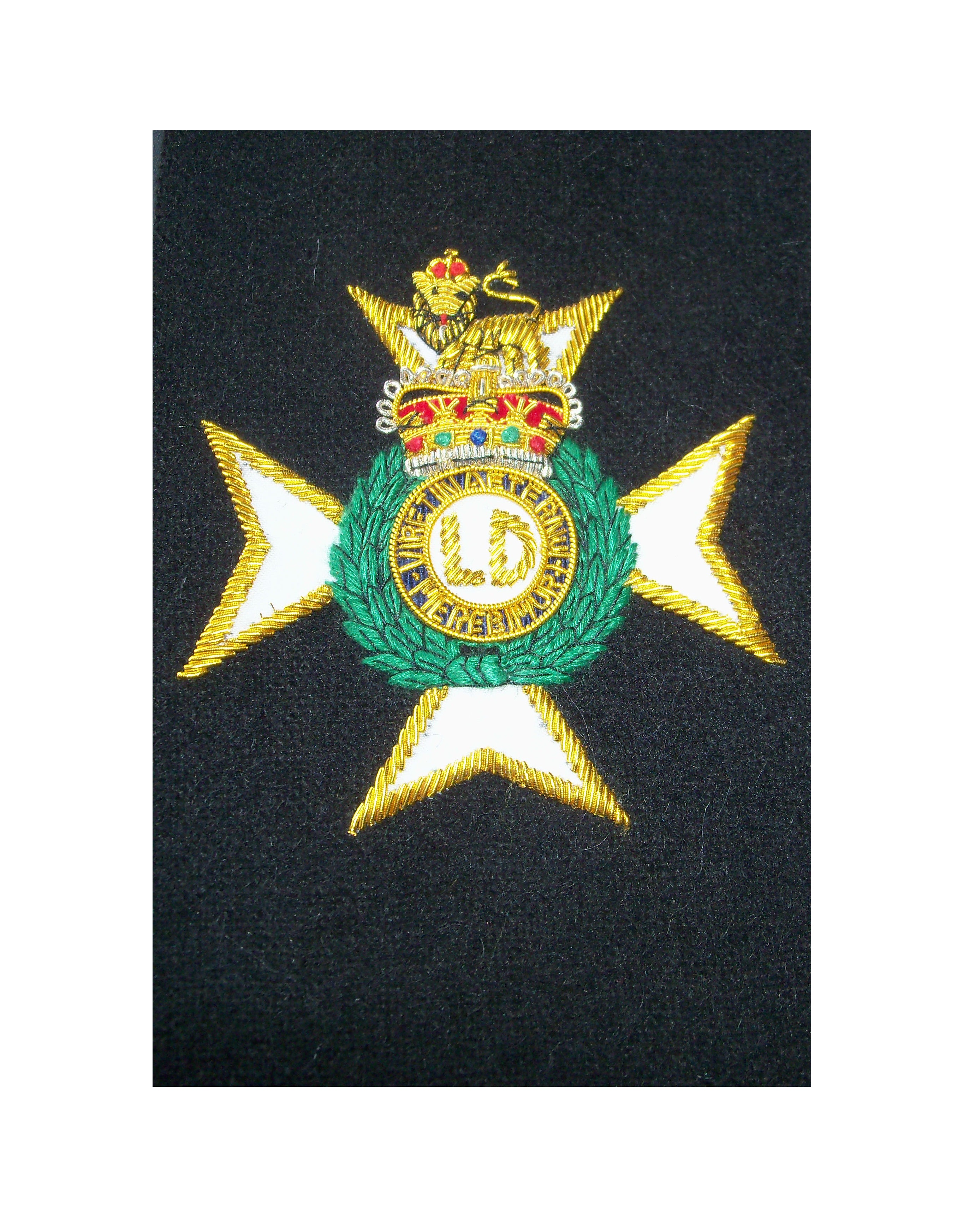 Small Embroidered Badge - Light Dragoons
